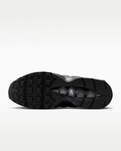 Nike Air Max 95 Big Bubble Erkek Ayakkabısı - Siyah/Metallic Silver/Cool Grey/Beyaz
