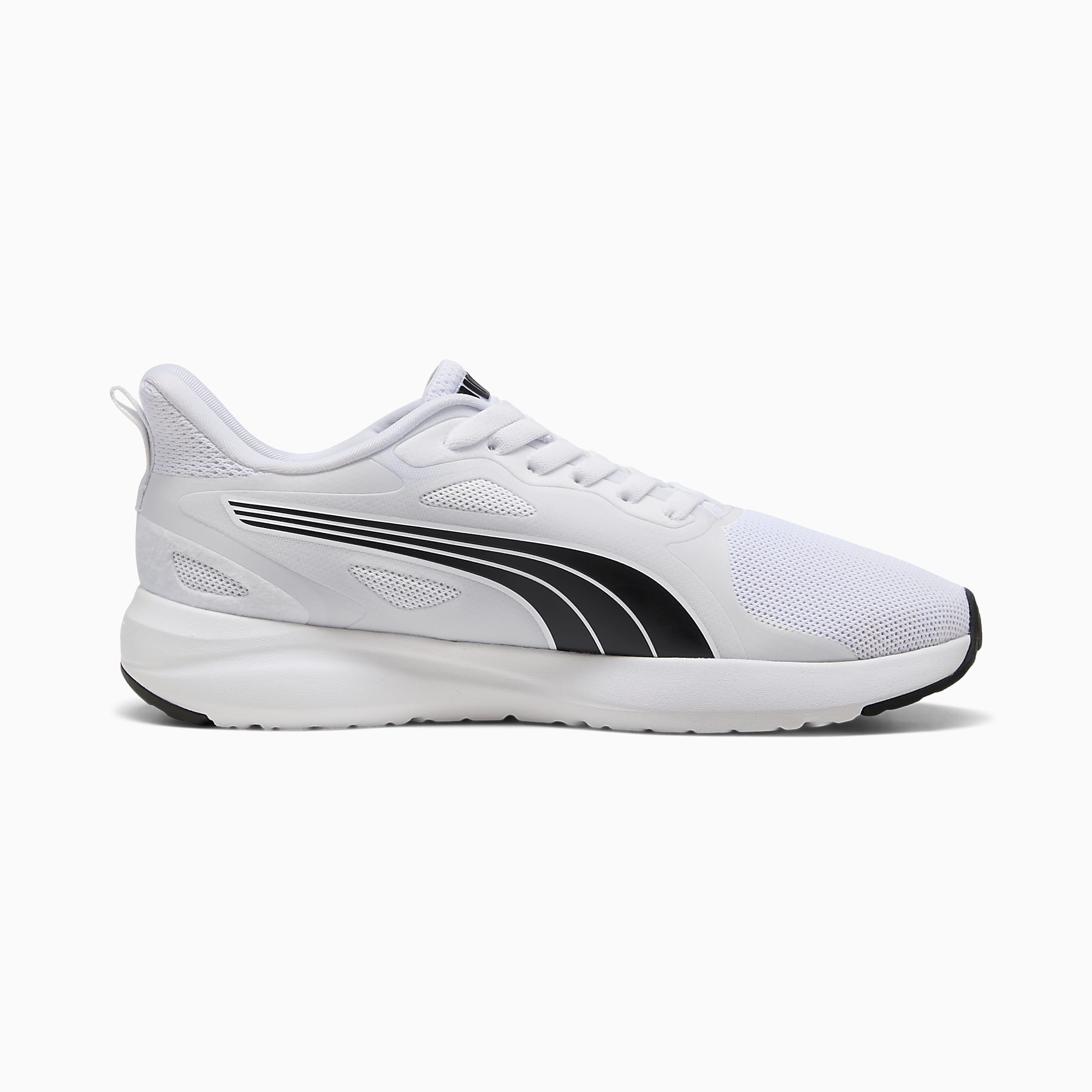 SOFTRIDE COSMIC Street SLIPTECH UNISEX Ayakkabı - Puma White-Puma Black - 402632_02 - Görsel 5
