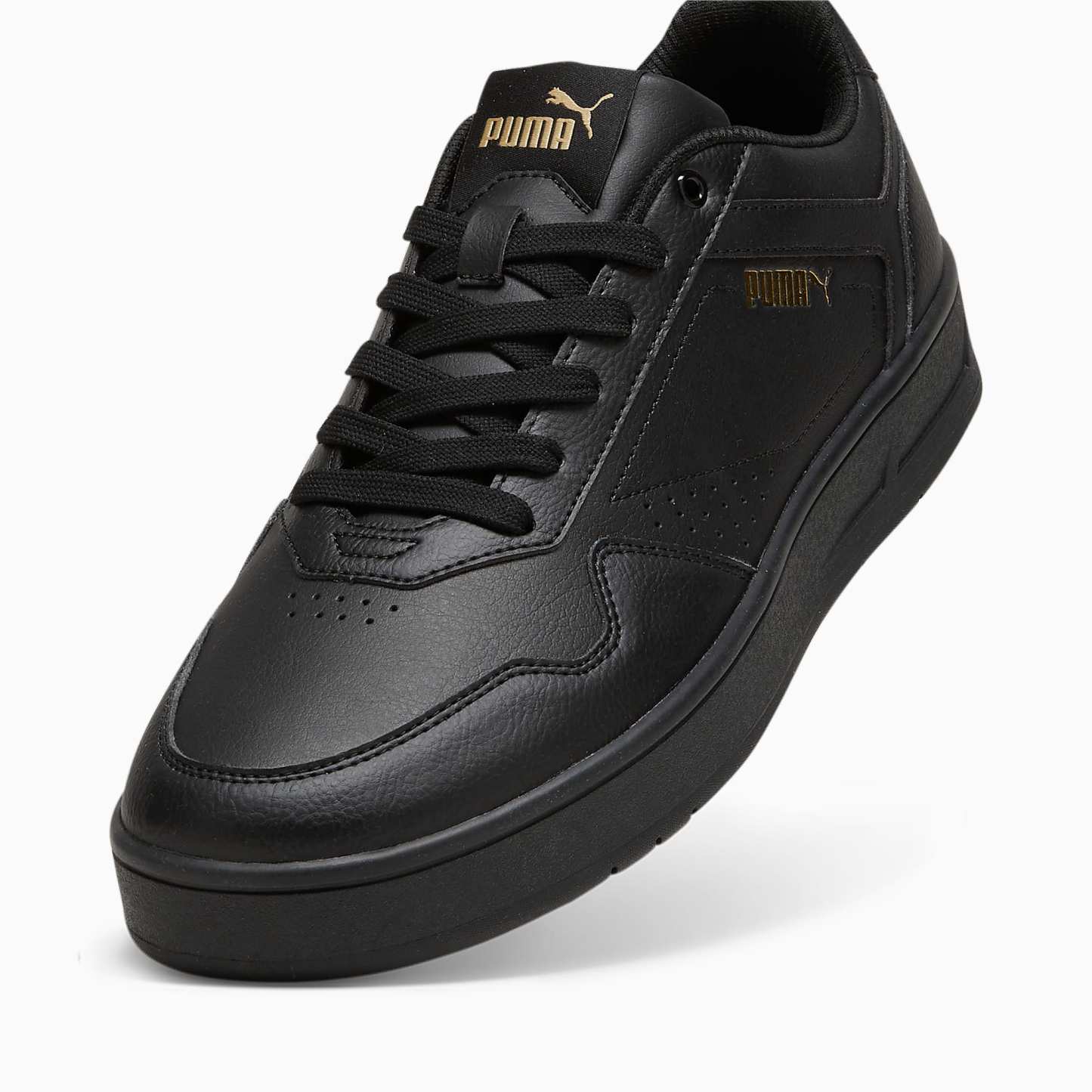 Court CLASSIC Ayakkabı - PUMA Black-PUMA Gold - 395018_02 - Görsel 6