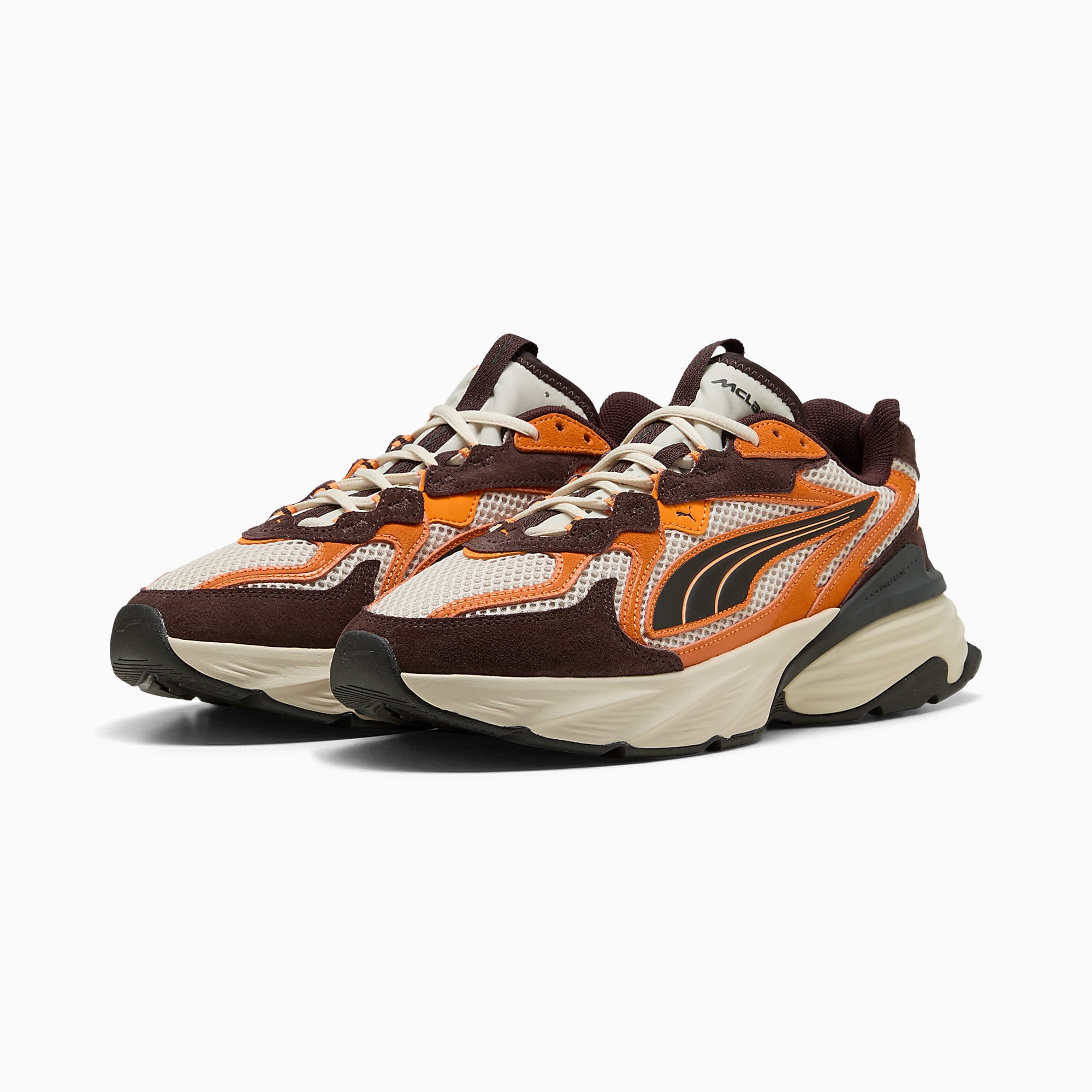 McLAREN RACING Fade NITRO™ UNISEX Ayakkabı - Alpine Snow-Papaya-Chocolate Fondue - 309458_03 - Görsel 2