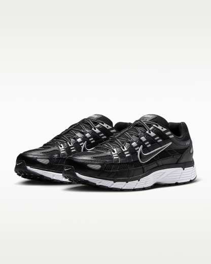 Nike P-6000 Ayakkabı - Siyah/Beyaz/Metallic Silver/Siyah