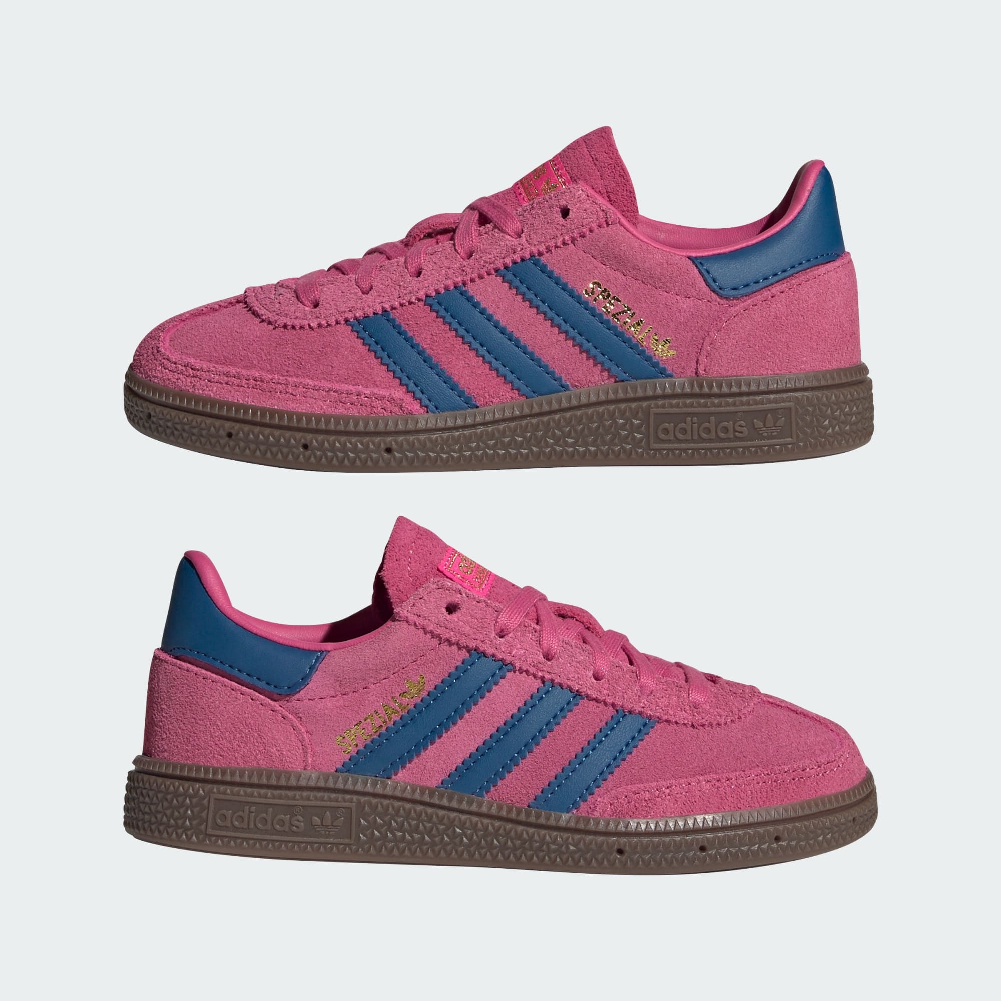 Handball Spezial Kids Ayakkabı - Shock Pink / Dark Marine / Gum - JP9567 - Görsel 7