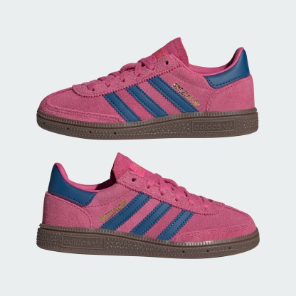 Handball Spezial Kids Ayakkabı - Shock Pink / Dark Marine / Gum - JP9567 - Görsel 7