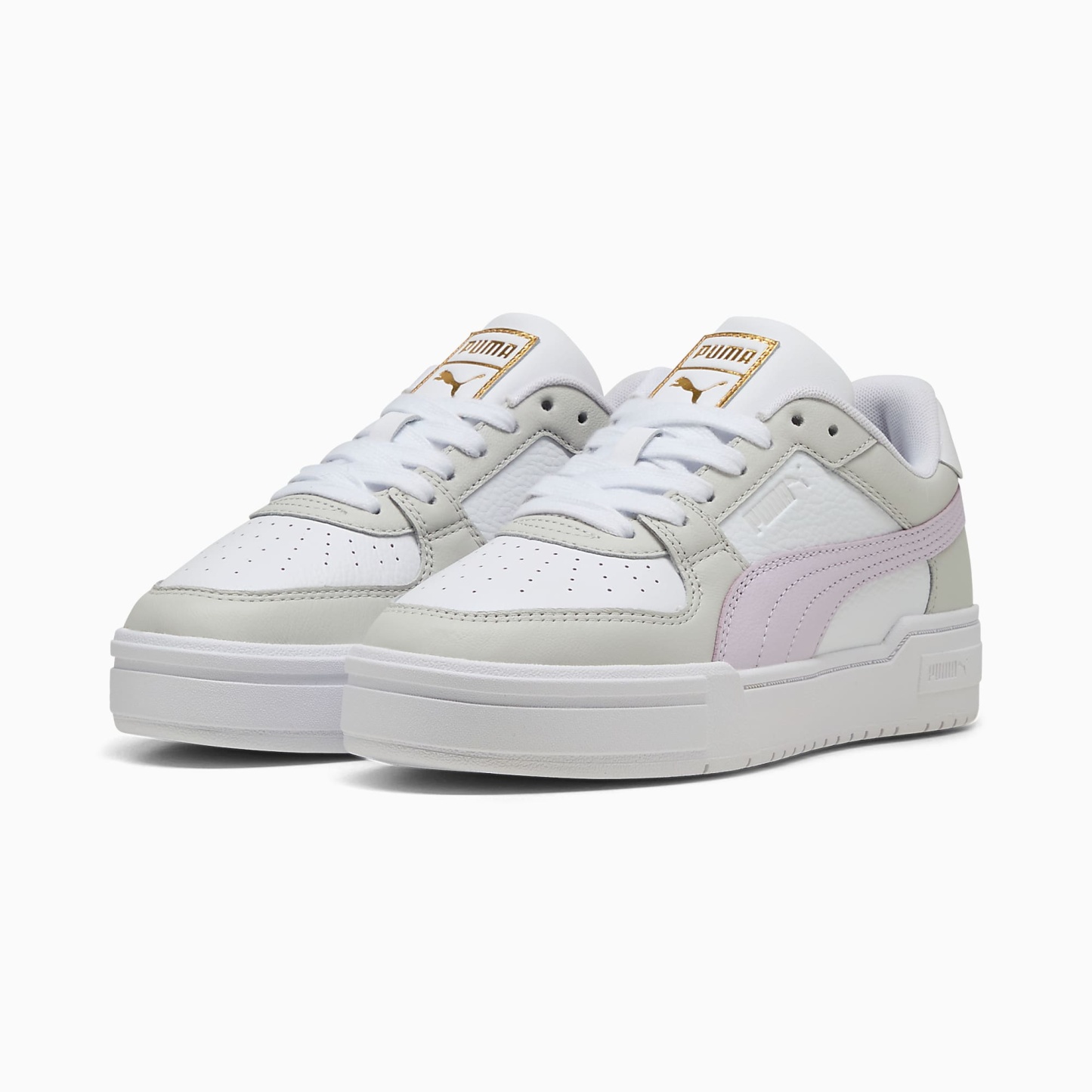 CA Pro CLASSIC II Ayakkabı - PUMA White-Feather Gray-Lilac Frost - 402366_09 - Görsel 2