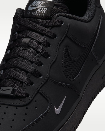 Nike Air Force 1 '07 LV8 Erkek Ayakkabısı - Siyah/Cool Grey/Cool Grey