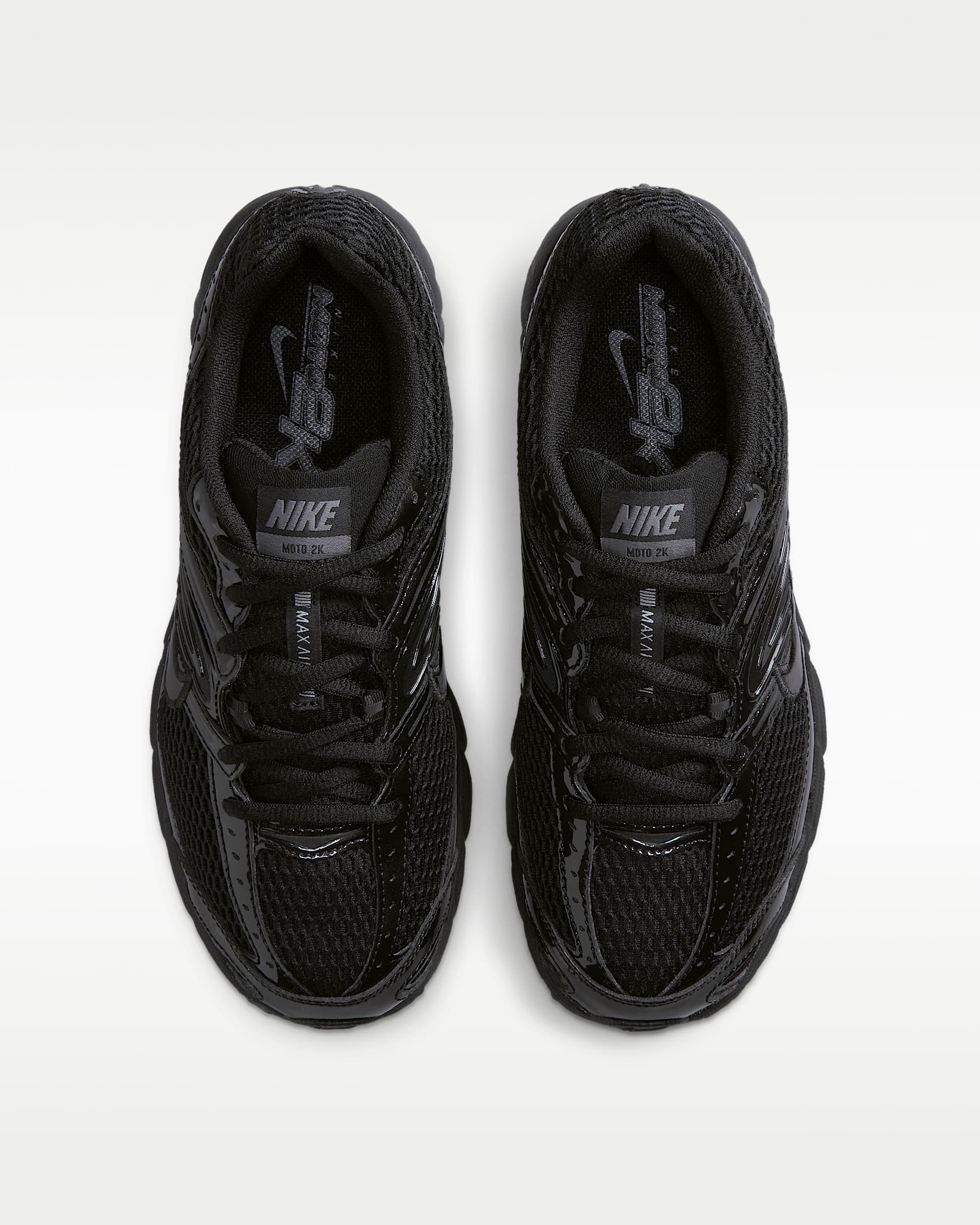 Yansıtıcı Vurgulara Sahip Nike Air Max Moto 2K Kadın Ayakkabısı - Siyah/Iron Grey/Metallic Silver/Siyah