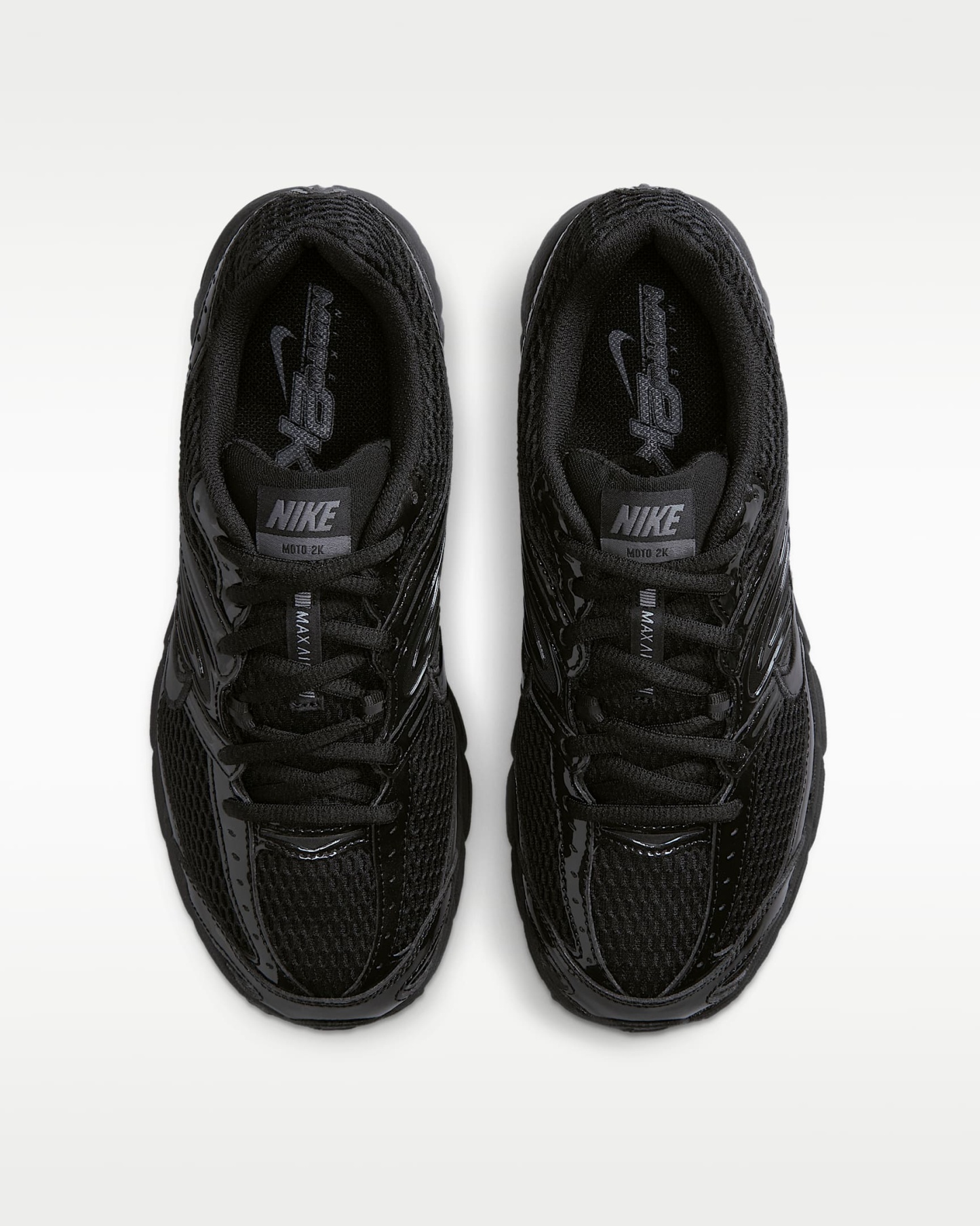 Yansıtıcı Vurgulara Sahip Nike Air Max Moto 2K Kadın Ayakkabısı - Siyah/Iron Grey/Metallic Silver/Siyah