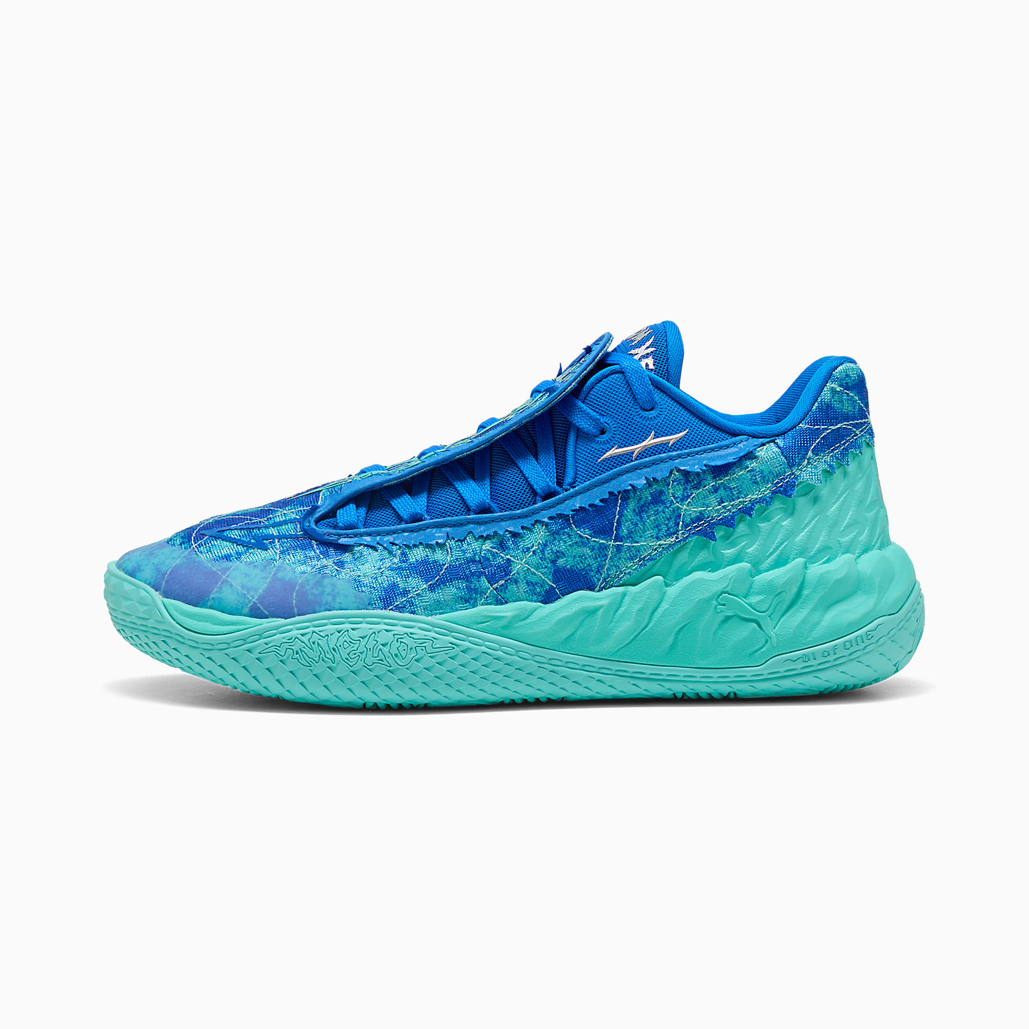MB.05 Lo Team UNISEX Basketbol Ayakkabısı - Ultra Blue-Intense Mint - 313266_03 - Görsel 1