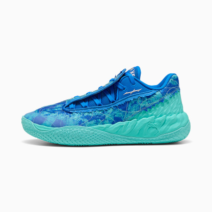 MB.05 Lo Team UNISEX Basketbol Ayakkabısı - Ultra Blue-Intense Mint - 313266_03 - Görsel 1