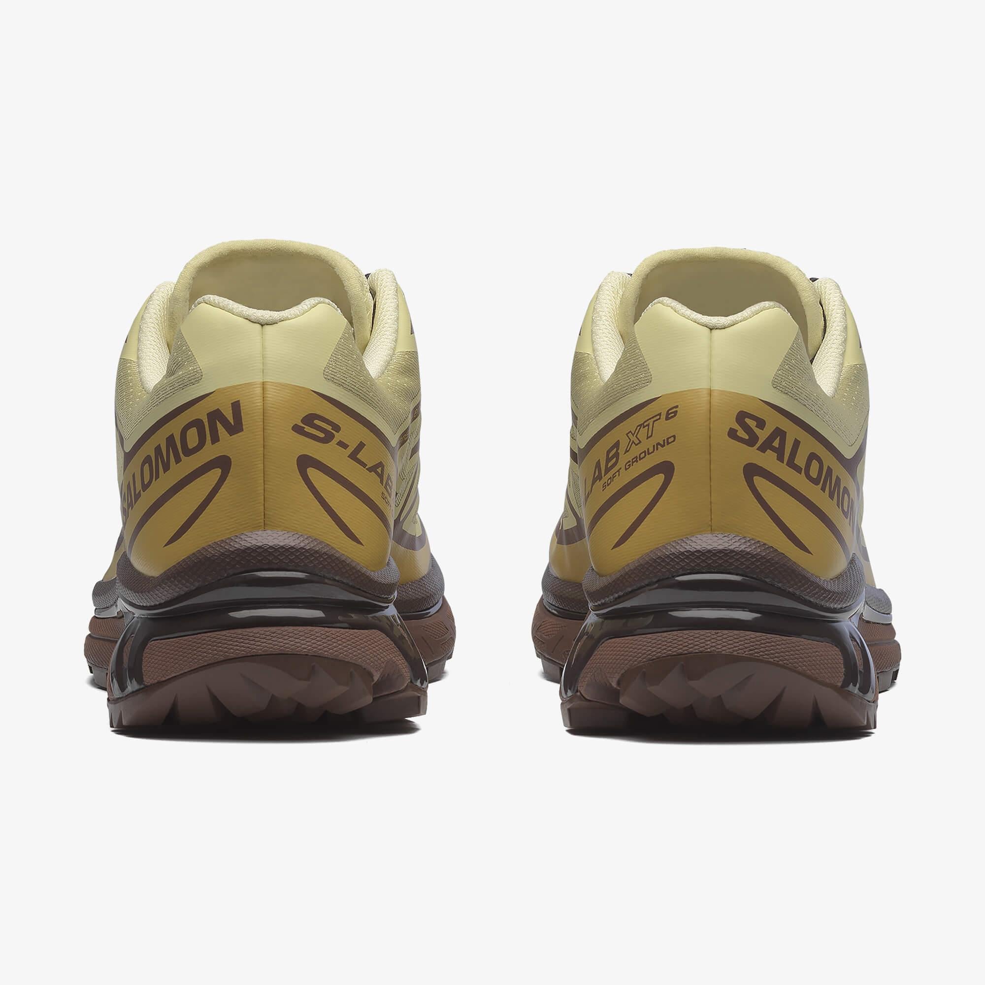 Salomon XT-6 Unisex Sneaker White L49212200 - Dusty Yellow - L47869500 - image 4