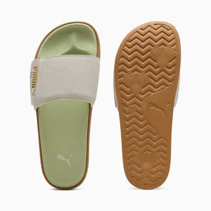 Leadcat 2.0 Palermo FOIL UNISEX Terlik - Vapor Gray-PUMA Gold-Gum-Pistachio Green - 399041_06 - Görsel 1