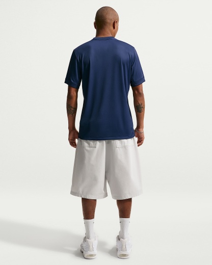Paris Saint-Germain 2025/26 Stadyum İç Saha Nike Dri-FIT Erkek Futbol Taraftar Forması - Midnight Navy/Midnight Navy/Beyaz