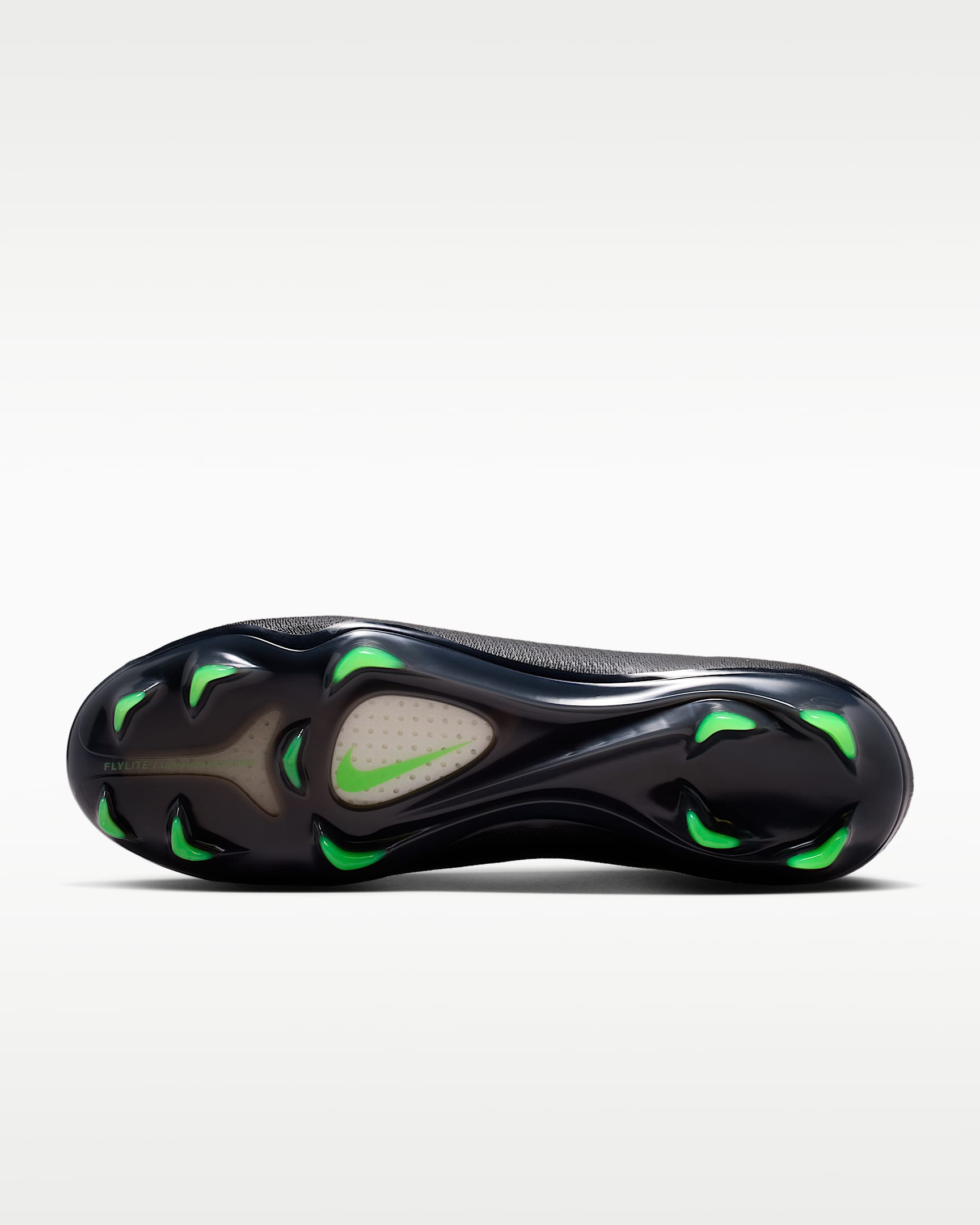 Nike Mercurial Vapor 17 Elite Düşük Bilekli Kuru Çim Zemin Kramponu - Siyah/Siyah/Illusion Green