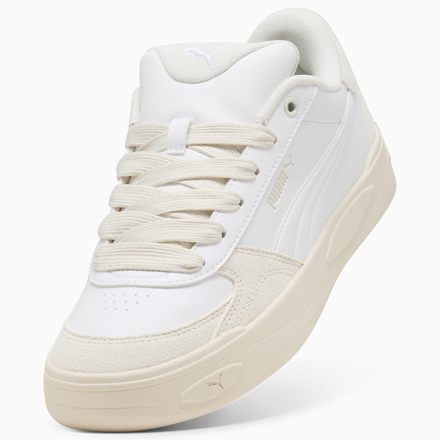 Park LIFESTYLE II UNISEX Ayakkabı - PUMA White-Vapor Gray - 407156_01 - Görsel 6