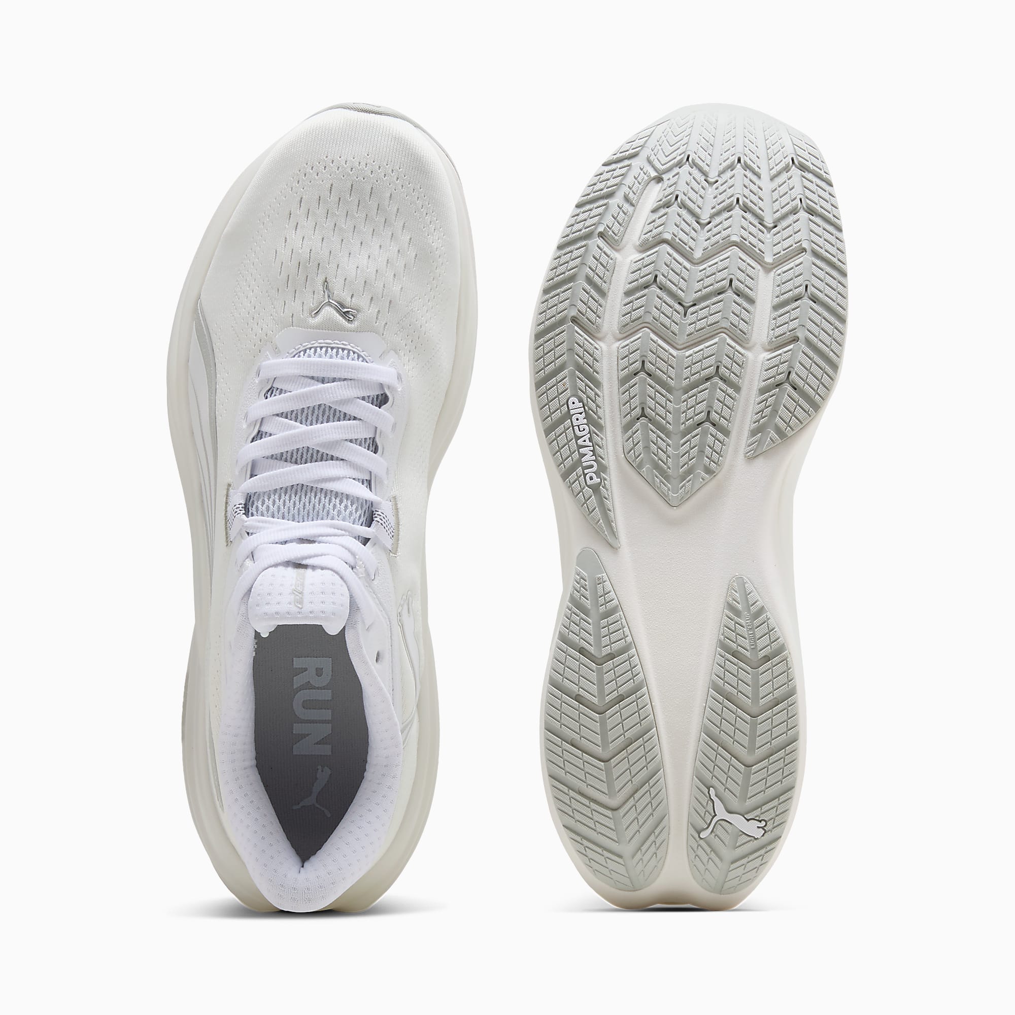 Electrify NITRO™ 5 UNISEX Koşu Ayakkabısı - PUMA White-PUMA Silver-Glacial Gray - 313488_02 - Görsel 4