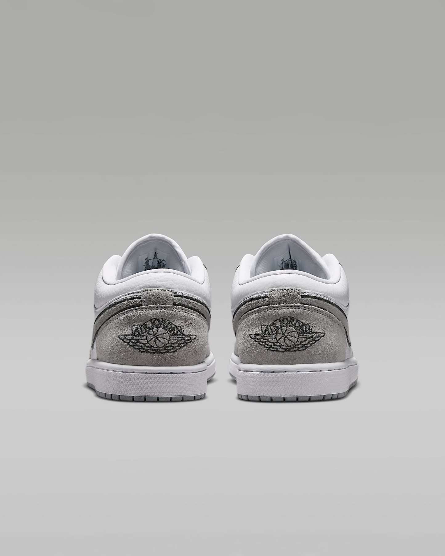 Air Jordan 1 Low SE Erkek Ayakkabısı - Beyaz/Iron Grey/Wolf Grey
