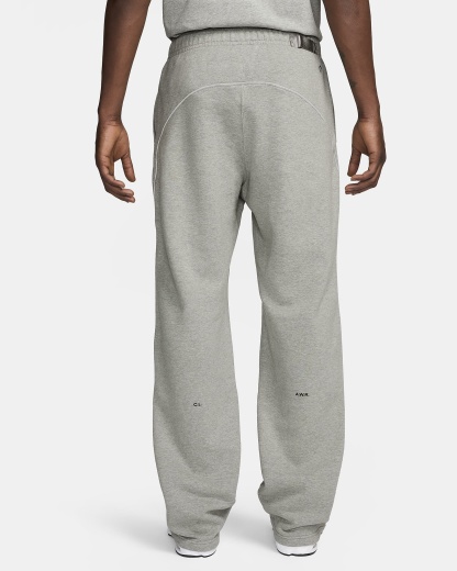 NOCTA NOCTA Fleece CS Açık Paçalı Eşofman Altı - Dark Grey Heather/Matte Silver/Siyah