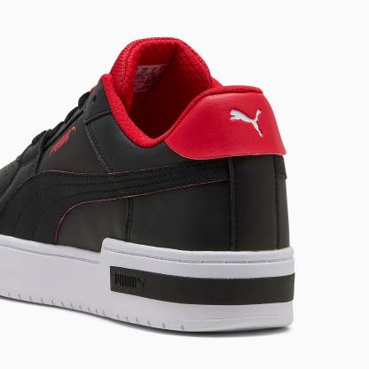 SCUDERIA FERRARI CA Pro UNISEX Ayakkabı - Puma Black-Puma White-Rosso Corsa - 308377_03 - Görsel 3