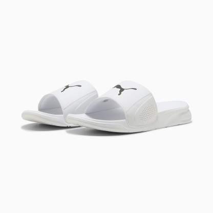 SOFTRIDE Teamcat UNISEX Terlik - Puma White-Puma Black - 402875_02 - Görsel 2