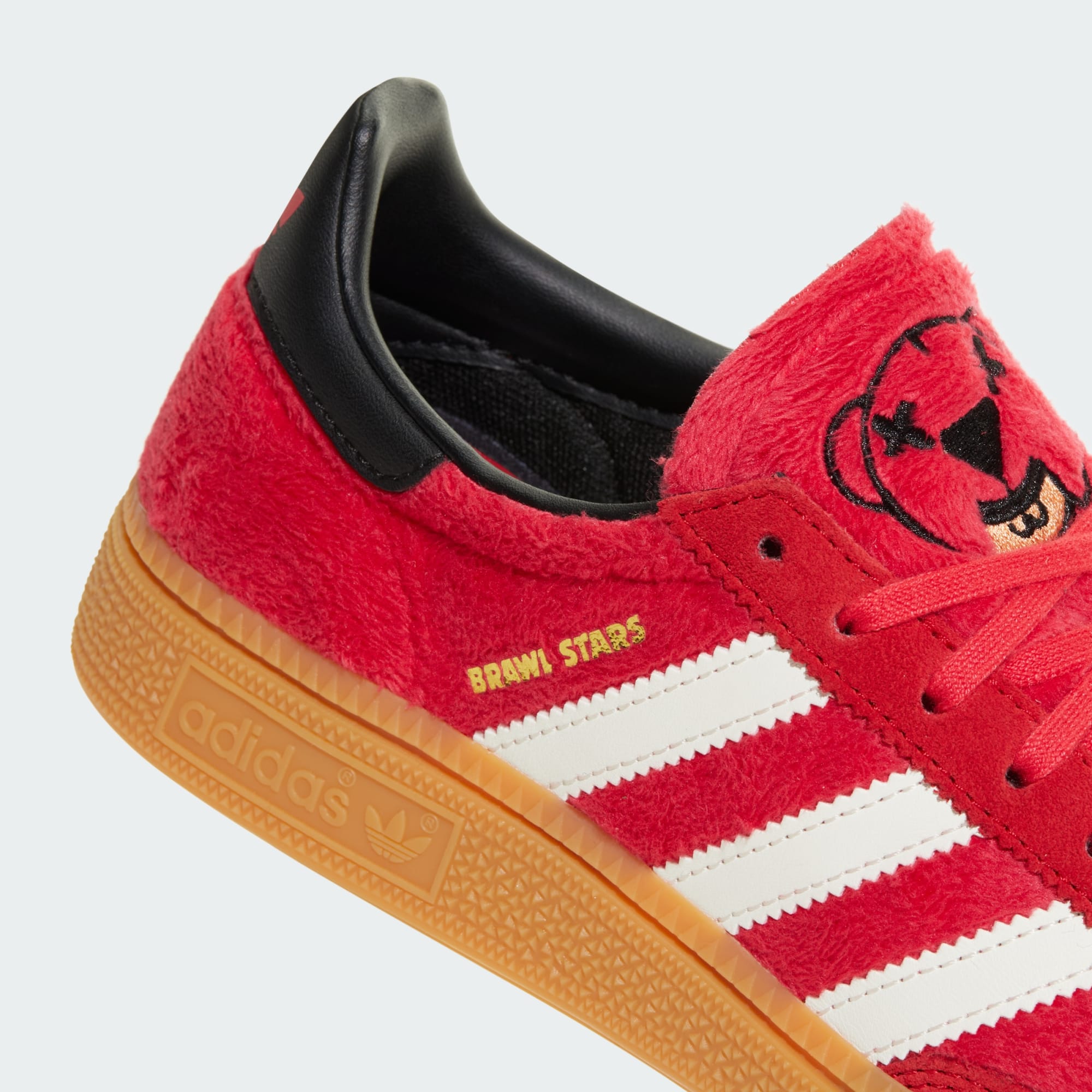 ADIDAS BRAWL STARS HANDBALL SPEZIAL AYAKKABI - Pure Ruby / Off White / Better Scarlet - KK2164 - Görsel 8