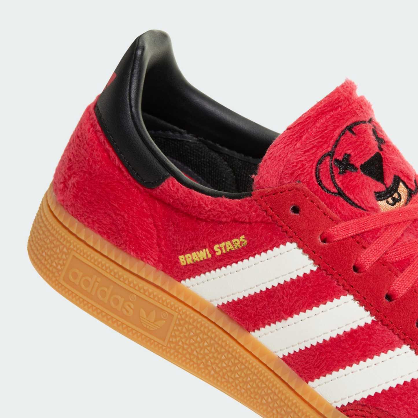 ADIDAS BRAWL STARS HANDBALL SPEZIAL AYAKKABI - Pure Ruby / Off White / Better Scarlet - KK2164 - Görsel 8