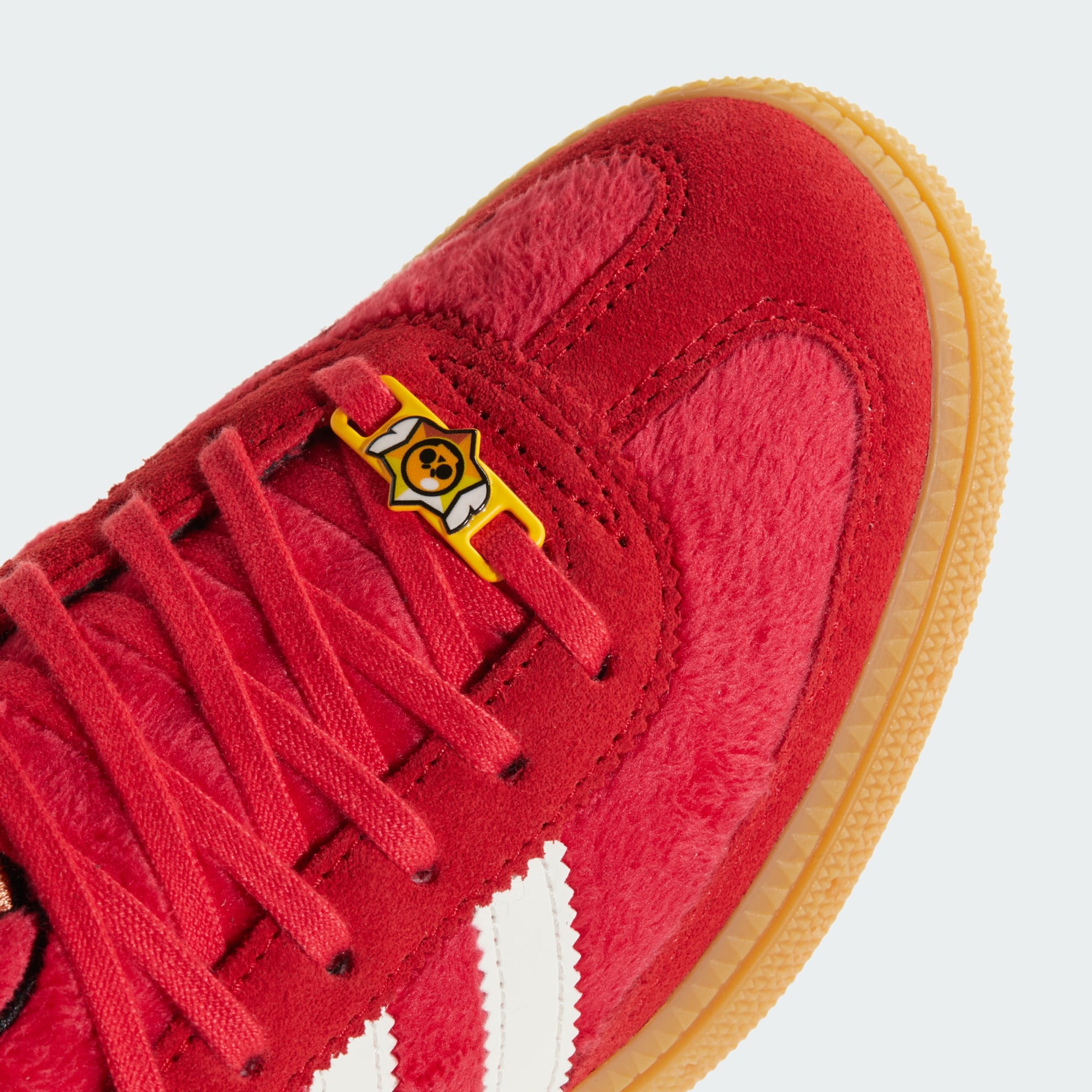 ADIDAS BRAWL STARS HANDBALL SPEZIAL AYAKKABI - Pure Ruby / Off White / Better Scarlet - KK2164 - Görsel 9
