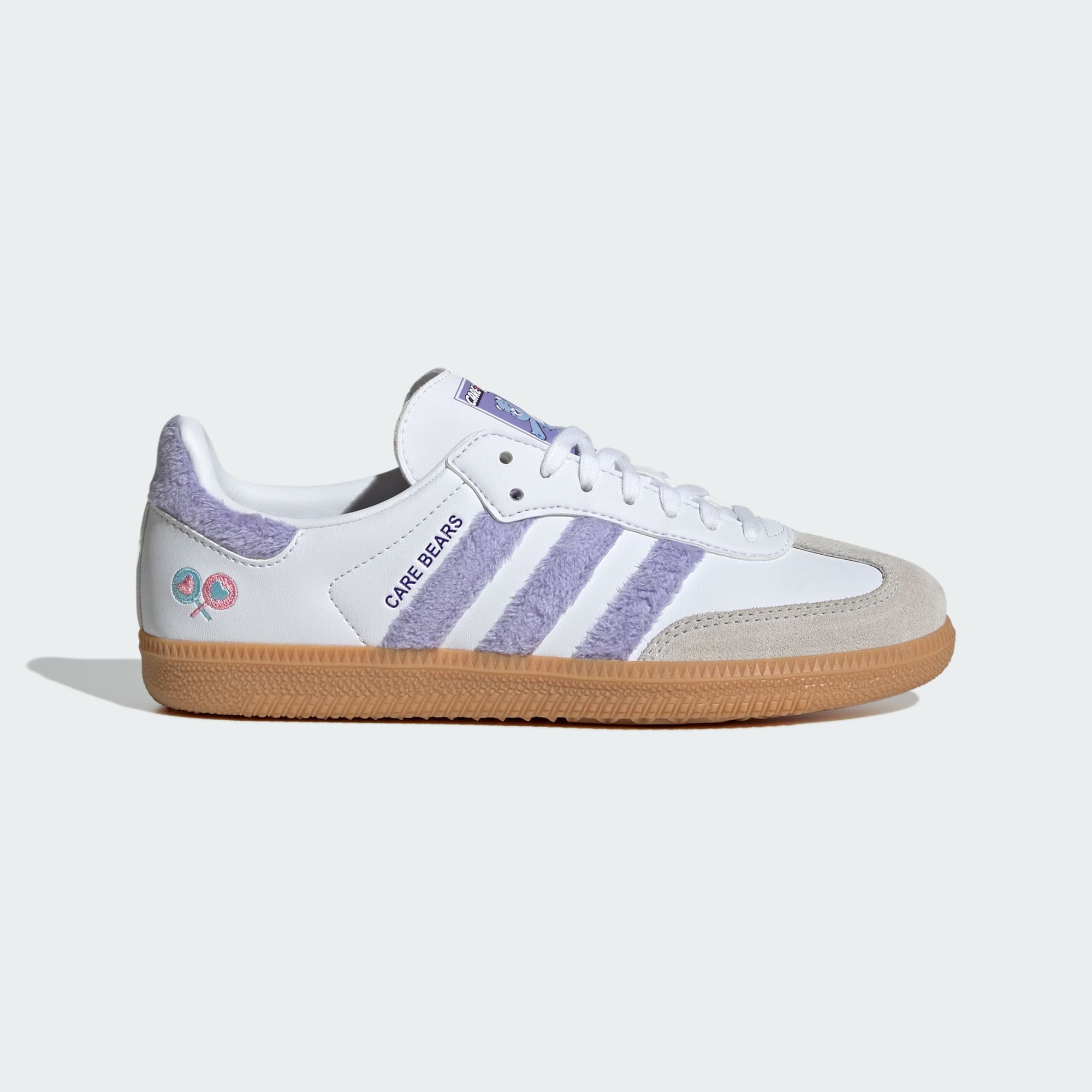ADIDAS CARE BEARS SAMBA OG AYAKKABI - Light Purple / Cloud White / Blue Dawn - KJ7688 - Görsel 1