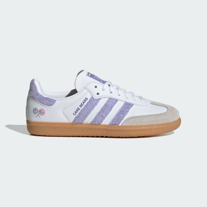 ADIDAS CARE BEARS SAMBA OG AYAKKABI - Light Purple / Cloud White / Blue Dawn - KJ7688 - Görsel 1