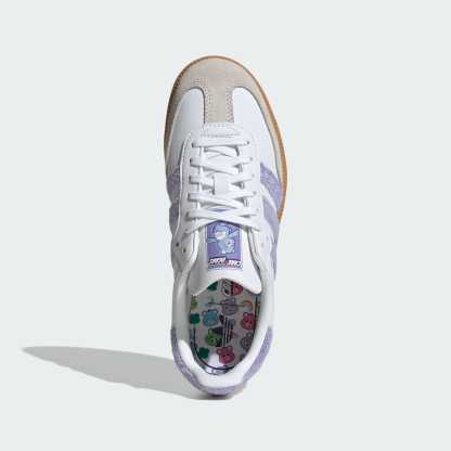 ADIDAS CARE BEARS SAMBA OG AYAKKABI - Light Purple / Cloud White / Blue Dawn - KJ7688 - Görsel 2