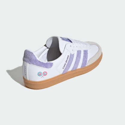 ADIDAS CARE BEARS SAMBA OG AYAKKABI - Light Purple / Cloud White / Blue Dawn - KJ7688 - Görsel 5
