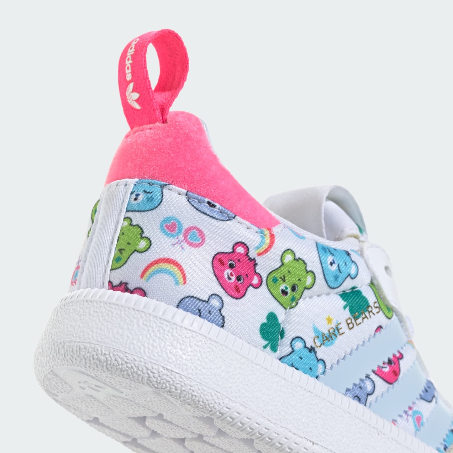 ADIDAS CARE BEARS SAMBA QUICKON AYAKKABI - Cloud White / Crystal Sky / Crystal White - KK2168 - Görsel 9