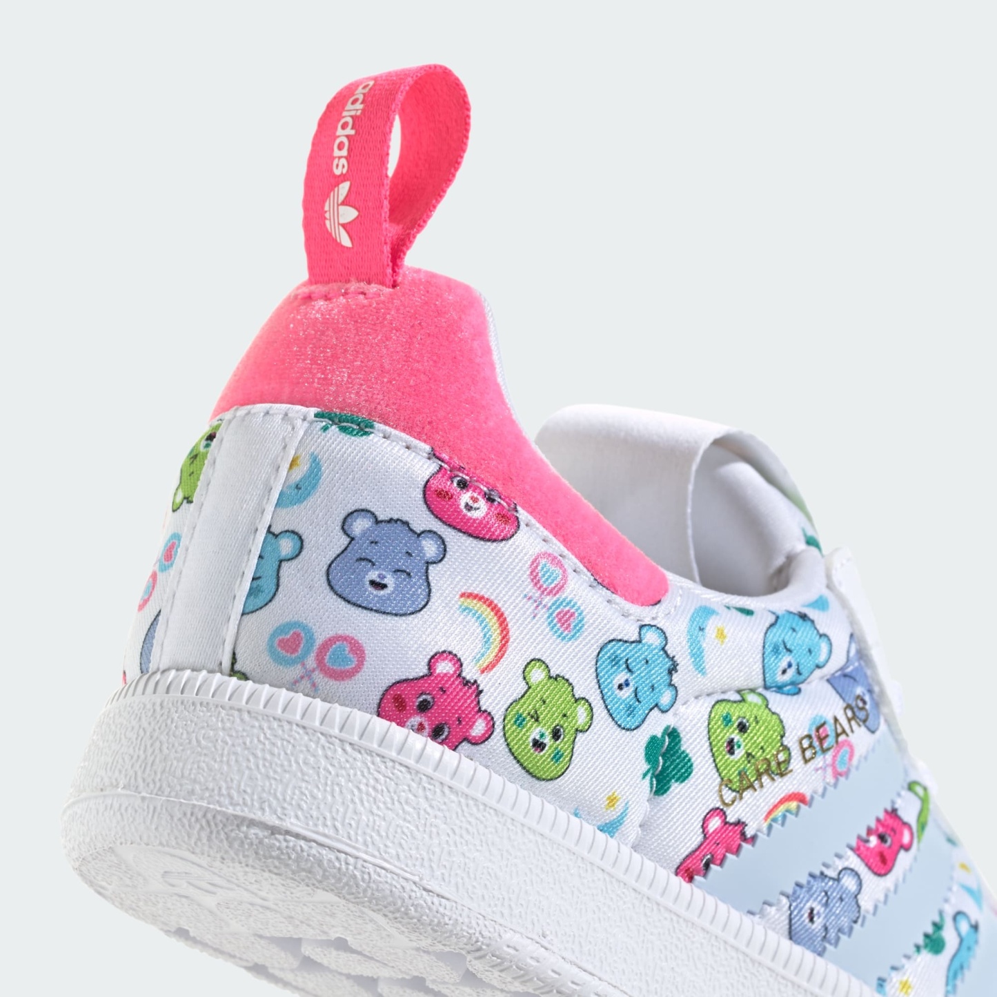 ADIDAS CARE BEARS SAMBA QUICKON AYAKKABI - Cloud White / Crystal Sky / Crystal White - KK2169 - Görsel 9