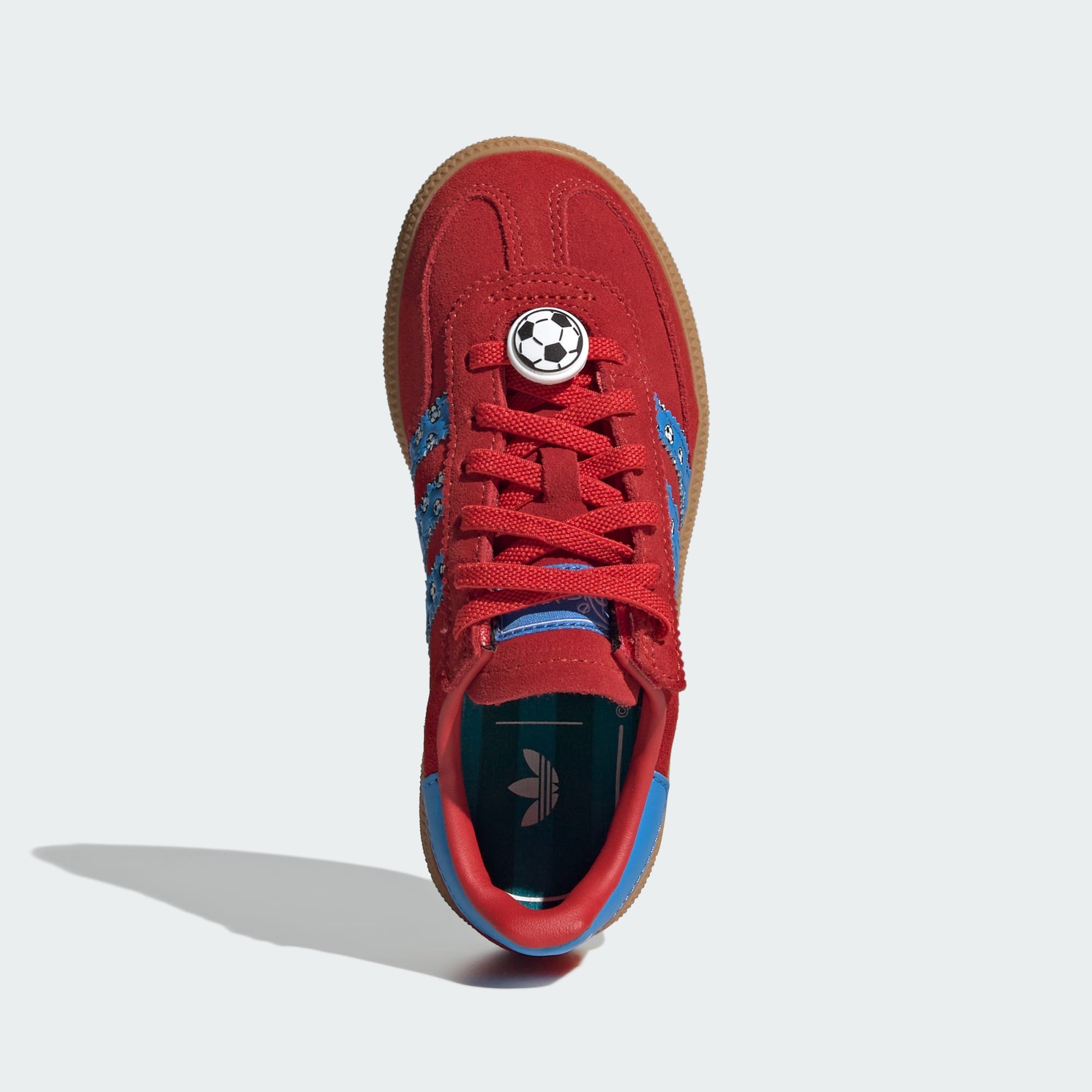 ADIDAS DISNEY HANDBALL SPEZIAL COMFORT CLOSURE ELASTİK BAĞCIKLI AYAKKABI - Red / Lucid Ray Blue / Gum - IH1742 - Görsel 4