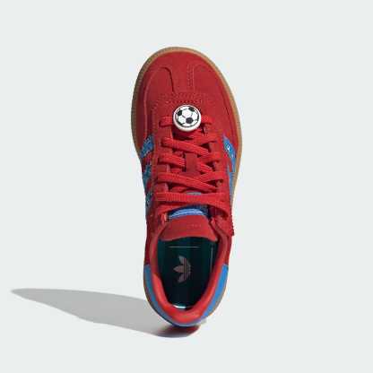 ADIDAS DISNEY HANDBALL SPEZIAL COMFORT CLOSURE ELASTİK BAĞCIKLI AYAKKABI - Red / Lucid Ray Blue / Gum - IH1742 - Görsel 4