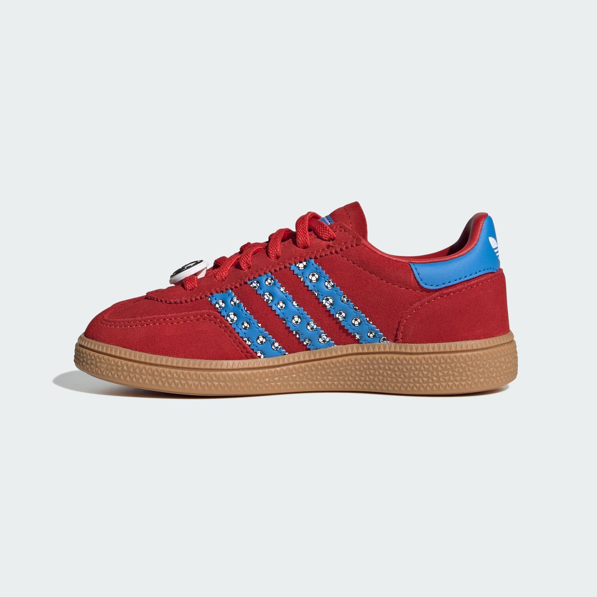 ADIDAS DISNEY HANDBALL SPEZIAL COMFORT CLOSURE ELASTİK BAĞCIKLI AYAKKABI - Red / Lucid Ray Blue / Gum - IH1742 - Görsel 8