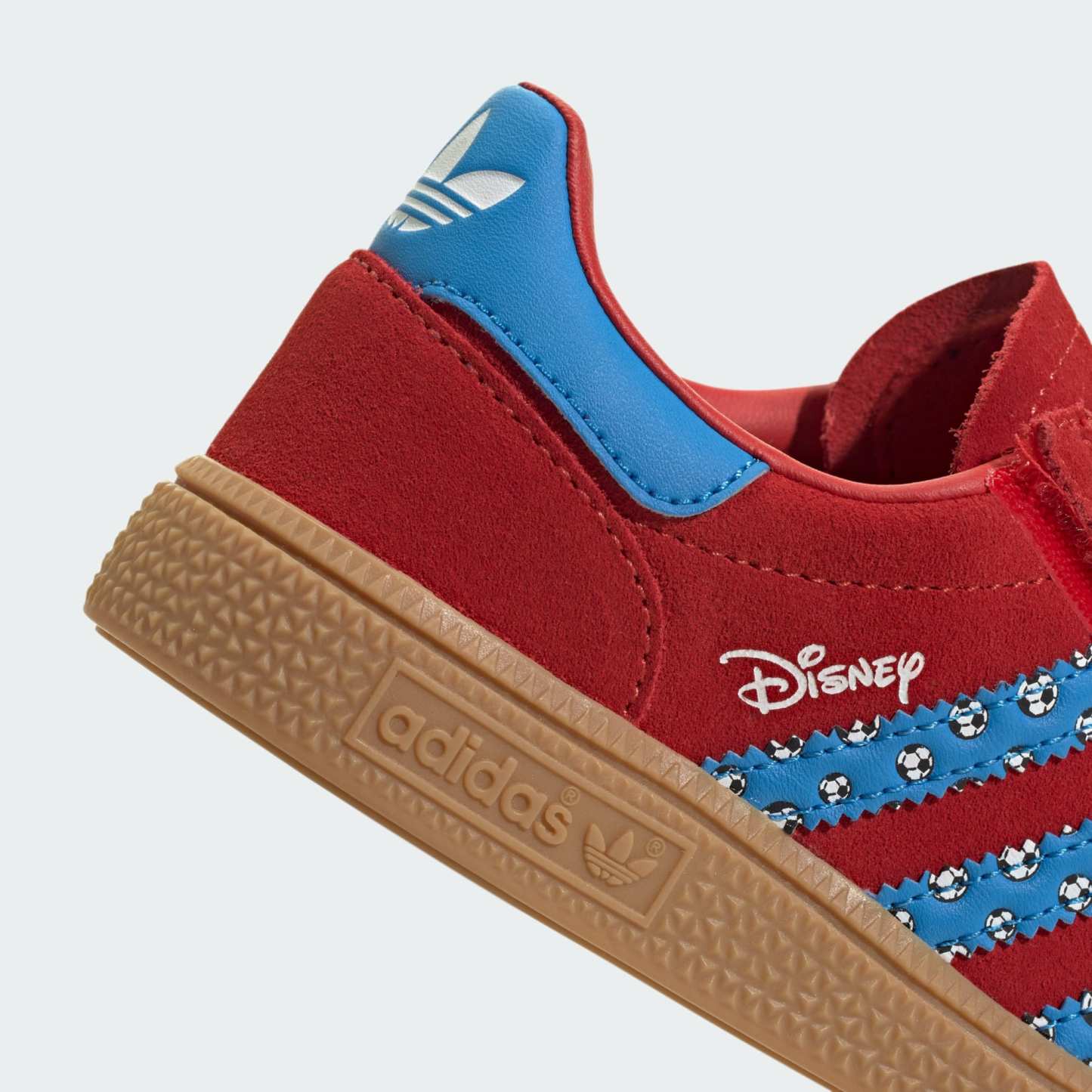 ADIDAS DISNEY HANDBALL SPEZIAL COMFORT CLOSURE ELASTİK BAĞCIKLI AYAKKABI - Red / Lucid Ray Blue / Gum - IH1742 - Görsel 10