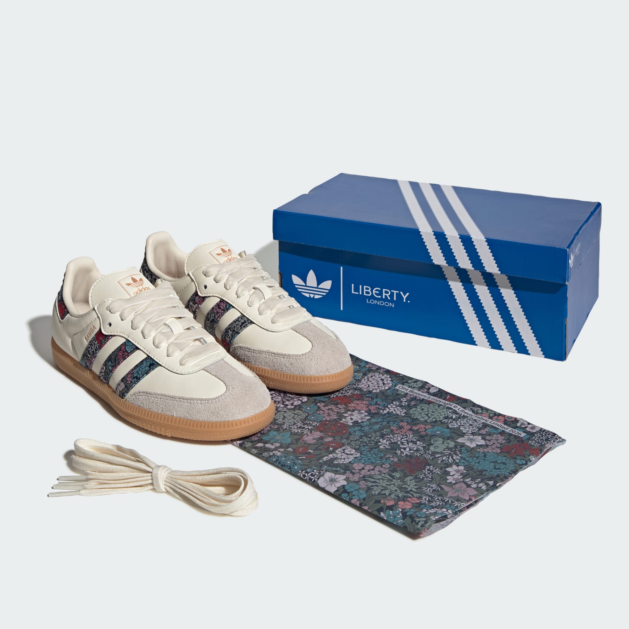 ADIDAS LIBERTY SAMBA OG AYAKKABI - Cream White / Supplier Colour / Talc - KH9817 - Görsel 7