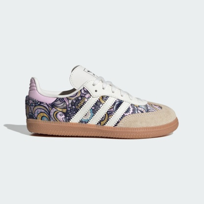 ADIDAS LIBERTY SAMBA OG LACE AYAKKABI - Core White / Orchid Fusion / Gum - KH9845 - Görsel 1