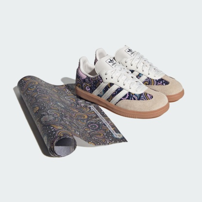 ADIDAS LIBERTY SAMBA OG LACE AYAKKABI - Core White / Orchid Fusion / Gum - KH9845 - Görsel 2