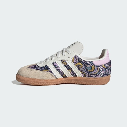 ADIDAS LIBERTY SAMBA OG LACE AYAKKABI - Core White / Orchid Fusion / Gum - KH9845 - Görsel 7