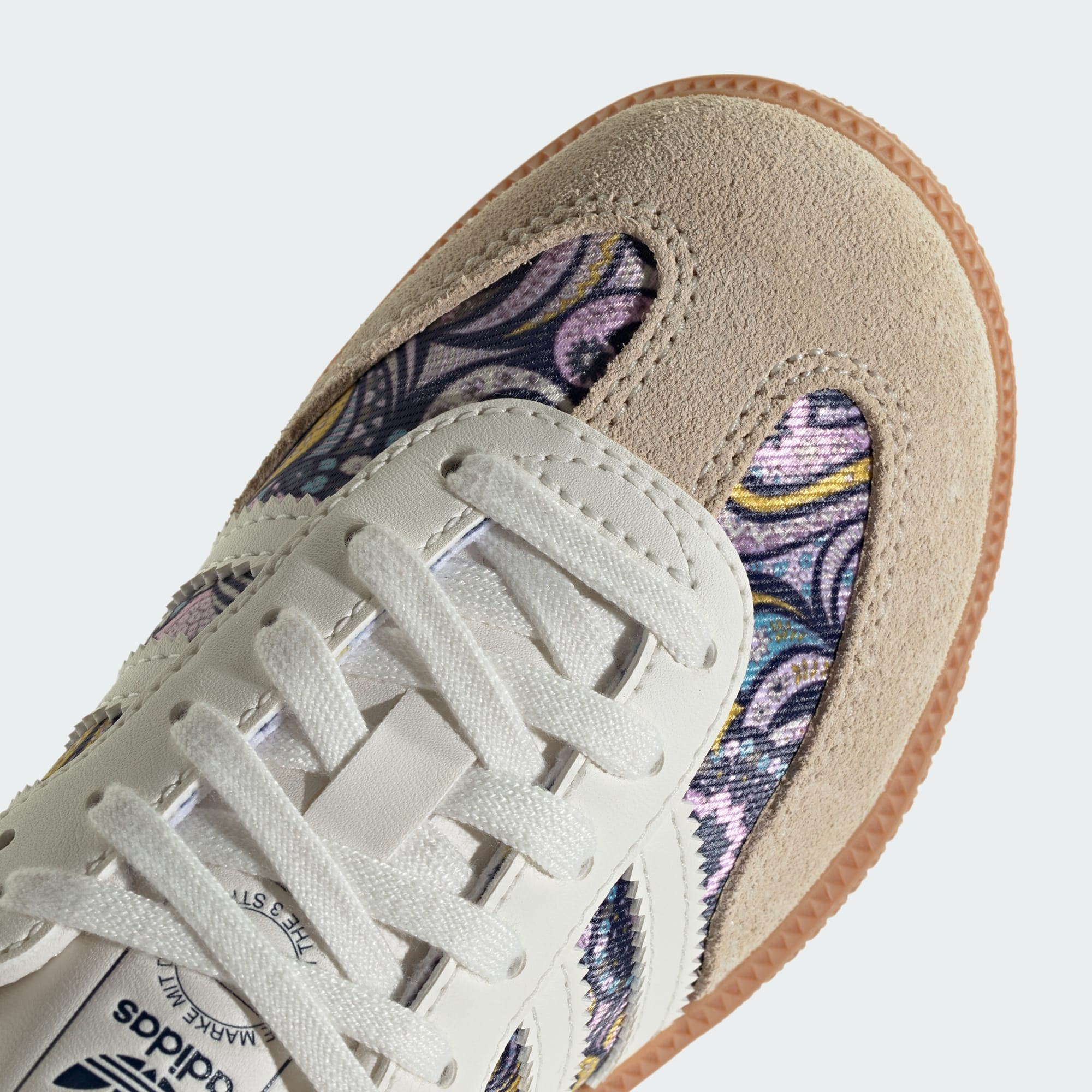 ADIDAS LIBERTY SAMBA OG LACE AYAKKABI - Core White / Orchid Fusion / Gum - KH9845 - Görsel 10