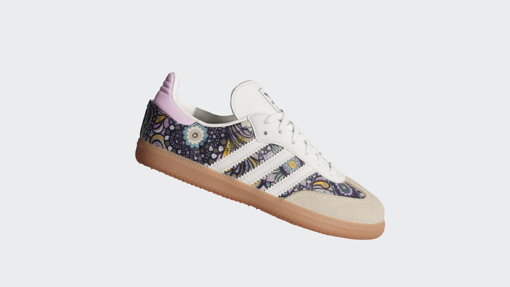 ADIDAS LIBERTY SAMBA OG LACE AYAKKABI - Core White / Orchid Fusion / Gum - KH9845 - Görsel 11