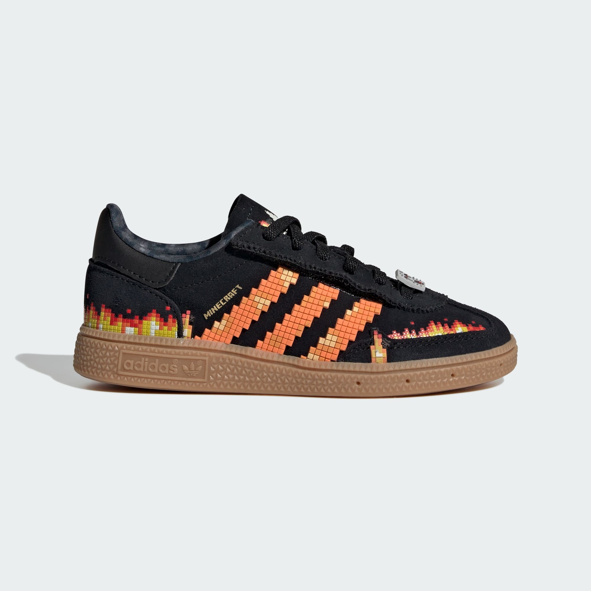 ADIDAS MINECRAFT HANDBALL SPEZIAL COMFORT CLOSURE ELASTİK BAĞCIKLI AYAKKABI - Core Black / Pure Orange / Cloud White - IH1738 - Görsel 1