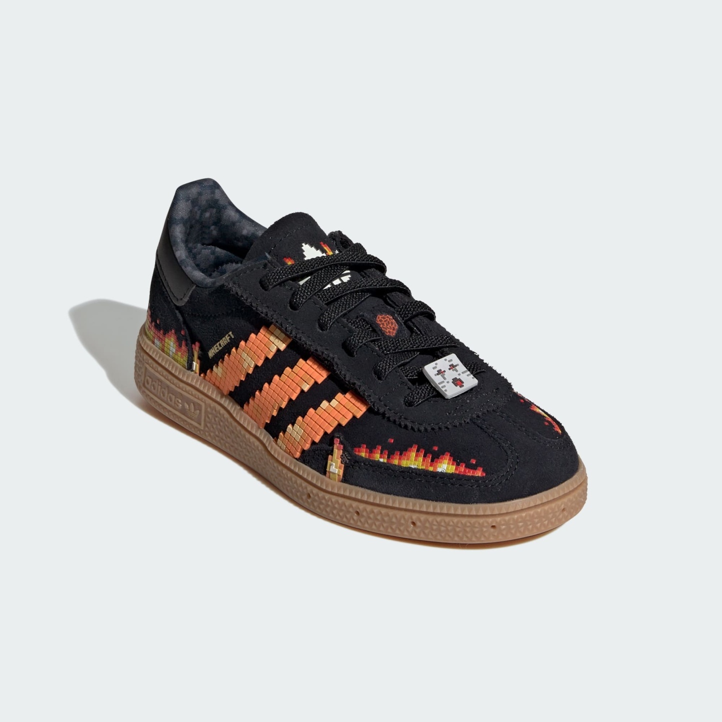 ADIDAS MINECRAFT HANDBALL SPEZIAL COMFORT CLOSURE ELASTİK BAĞCIKLI AYAKKABI - Core Black / Pure Orange / Cloud White - IH1738 - Görsel 4