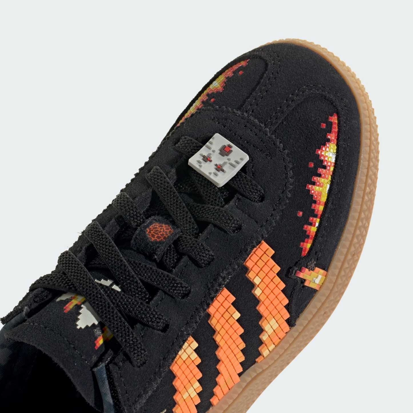 ADIDAS MINECRAFT HANDBALL SPEZIAL COMFORT CLOSURE ELASTİK BAĞCIKLI AYAKKABI - Core Black / Pure Orange / Cloud White - IH1738 - Görsel 7