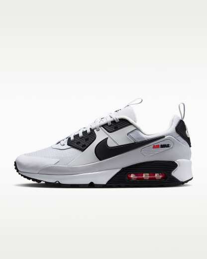 Nike Air Max 90 Drift Erkek Ayakkabısı - Pure Platinum/Bright Crimson/Siyah