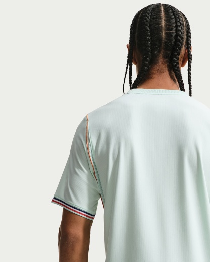 Fransa Milli Takımı 2026 Stadyum Deplasman Nike Dri-FIT Erkek Futbol Forması - Igloo/Monarch/Monarch