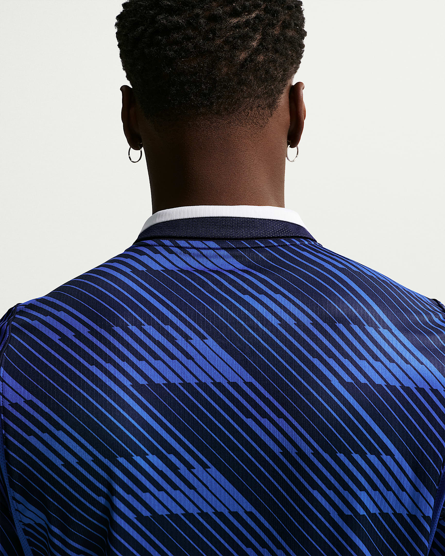 Fransa Milli Takımı 2026 Stadyum İç Saha Nike Dri-FIT Erkek Futbol Forması - Game Royal/Blackened Blue/Beyaz/Metallic Copper