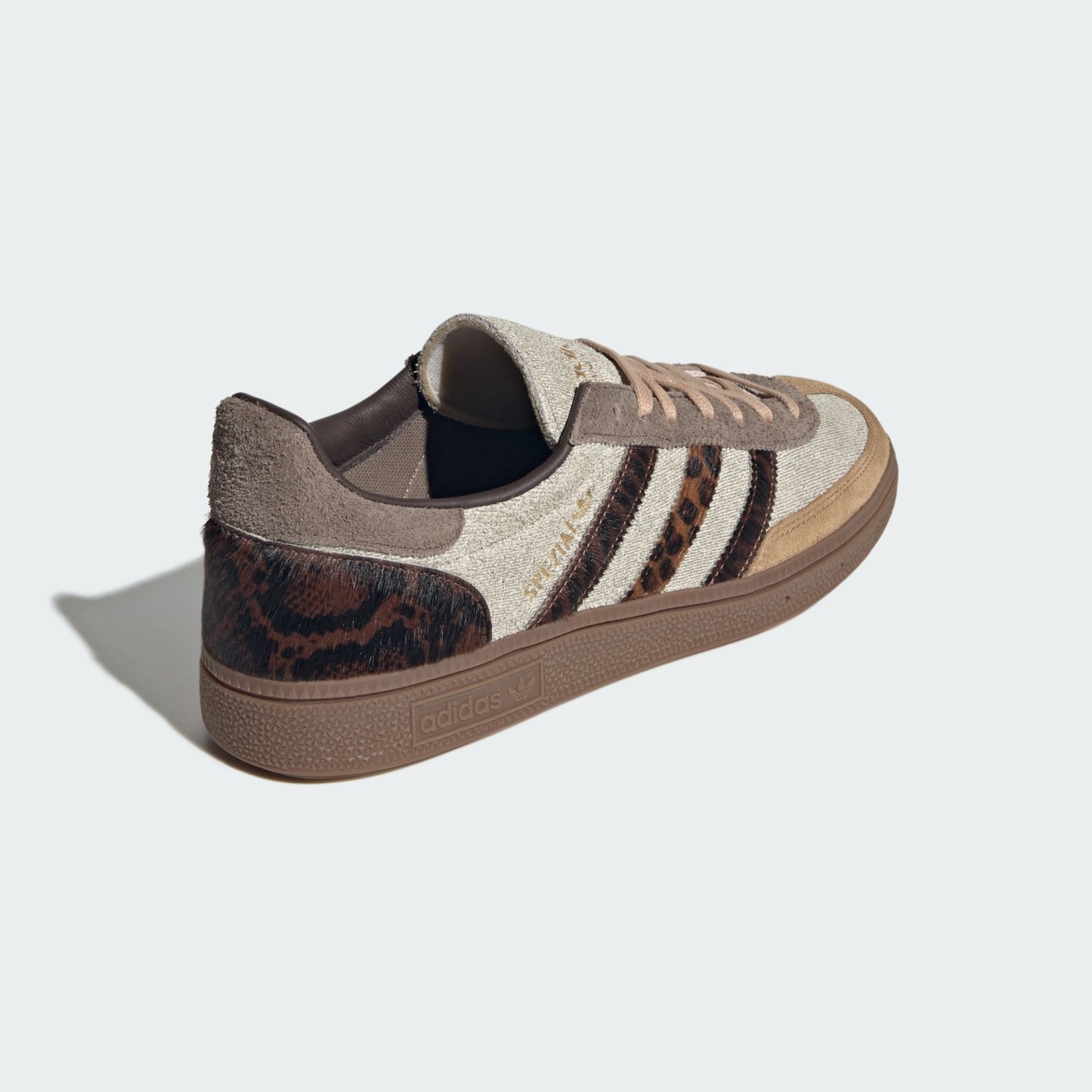 HANDBALL SPEZIAL AYAKKABI - Khaki Six / Preloved Brown / Aurora Coffee - KK4860 - Görsel 5