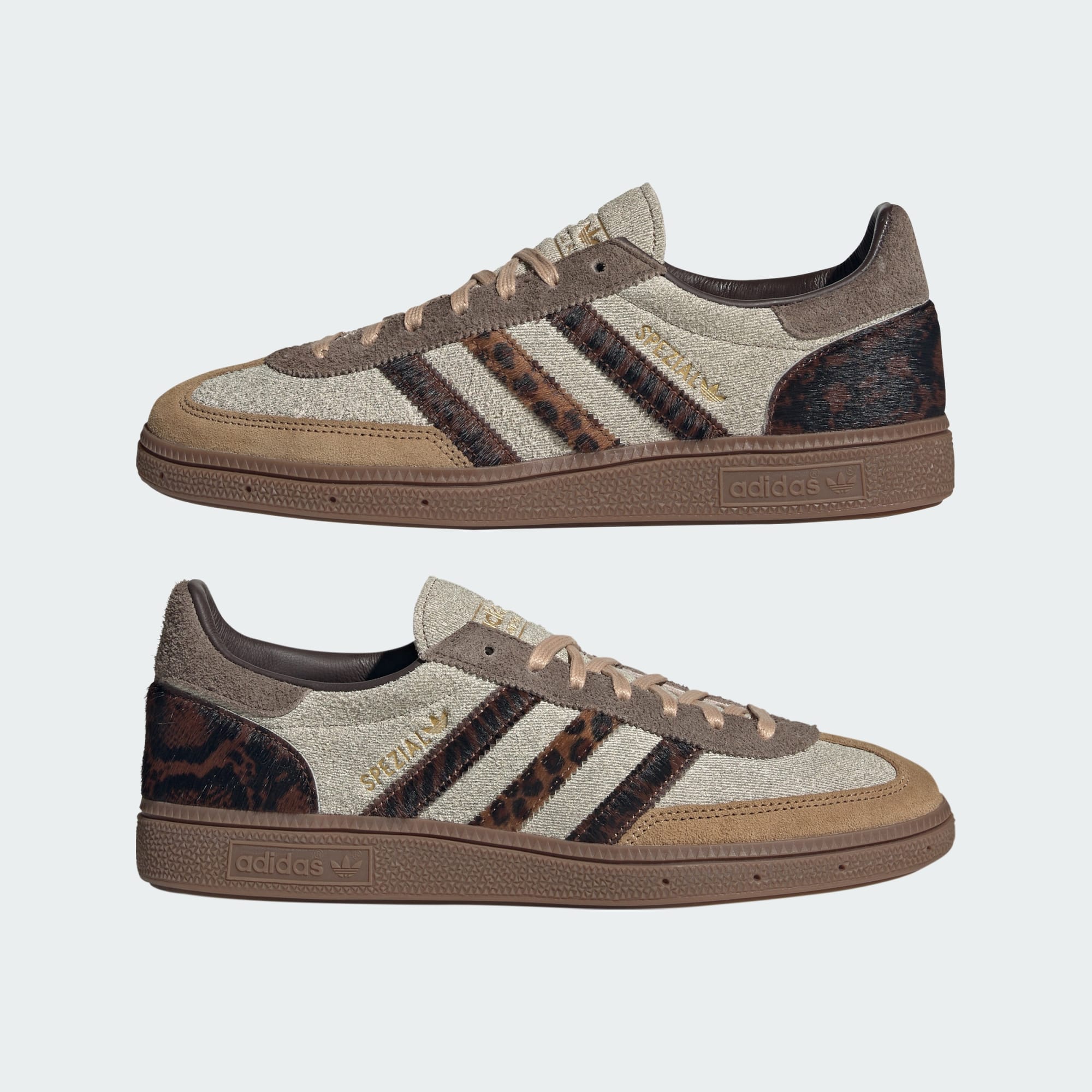 HANDBALL SPEZIAL AYAKKABI - Khaki Six / Preloved Brown / Aurora Coffee - KK4860 - Görsel 7